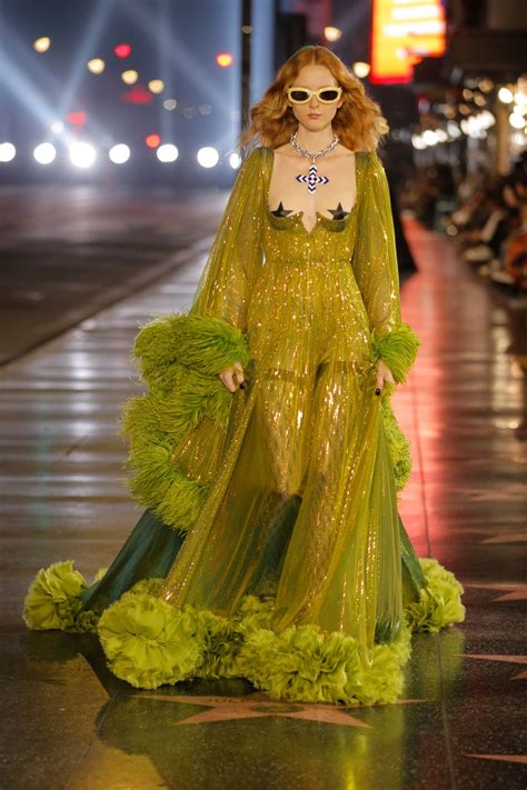 gucci runway dresses 2022.